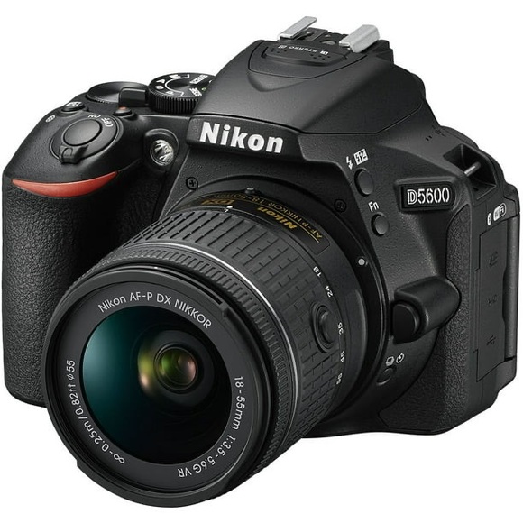 Nikon DSLR D5600 Camera with 18-55mm Lens , Camera Bag, Strap, Battery, Charger - Picture 2 of 10